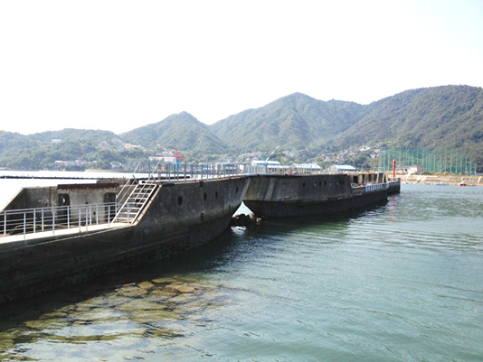 コンクリートの船